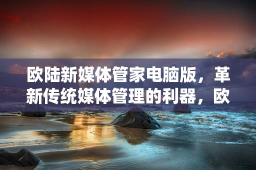 欧陆新媒体管家电脑版，革新传统媒体管理的利器，欧陆新媒体管家电脑版，革新传统媒体管理的利器插图